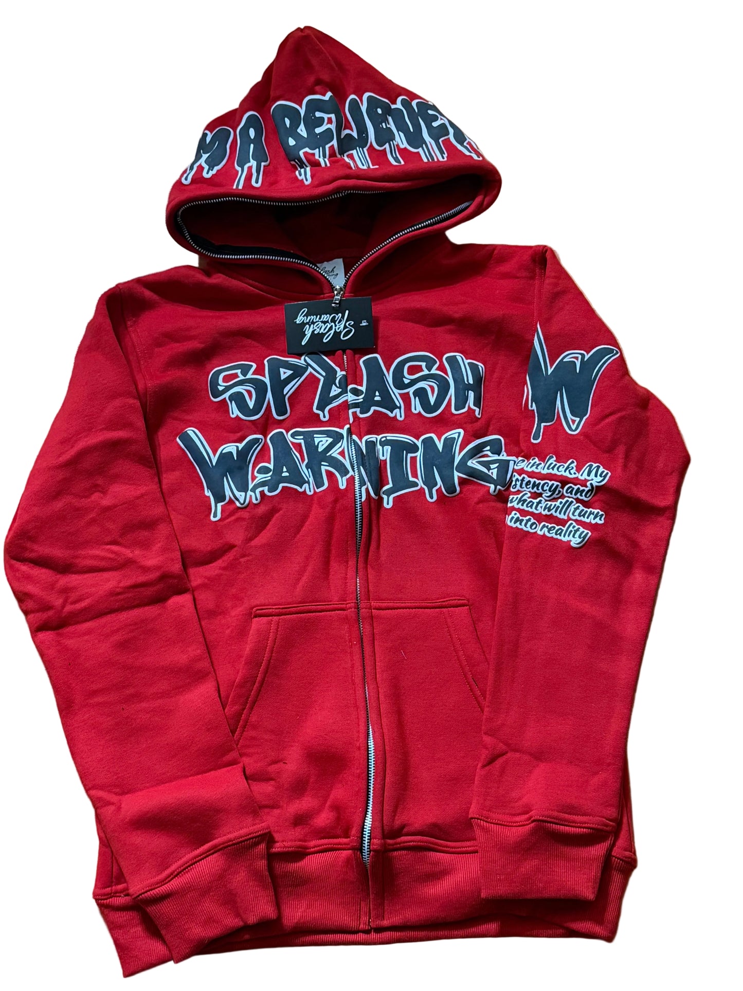 Red “ I’m a Believer” Full Zip