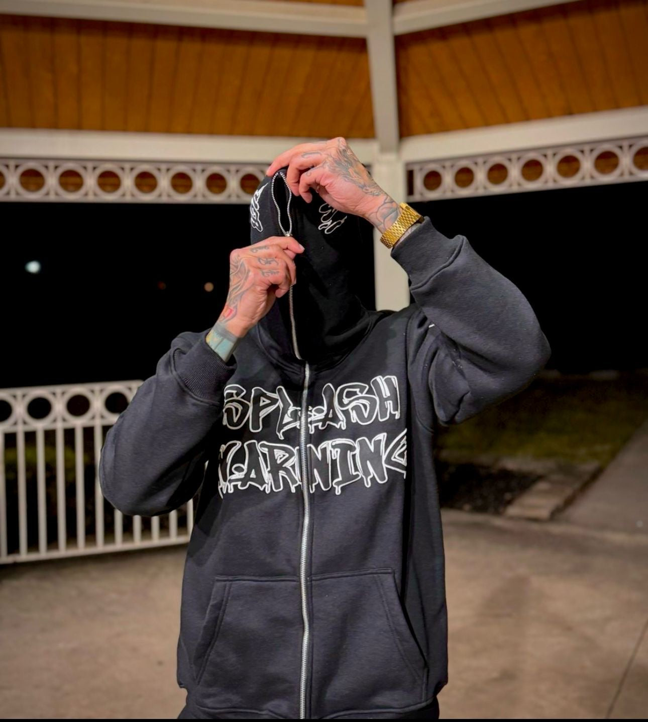 (Pre order)Black I’m a Believer Full Zip Hoodie