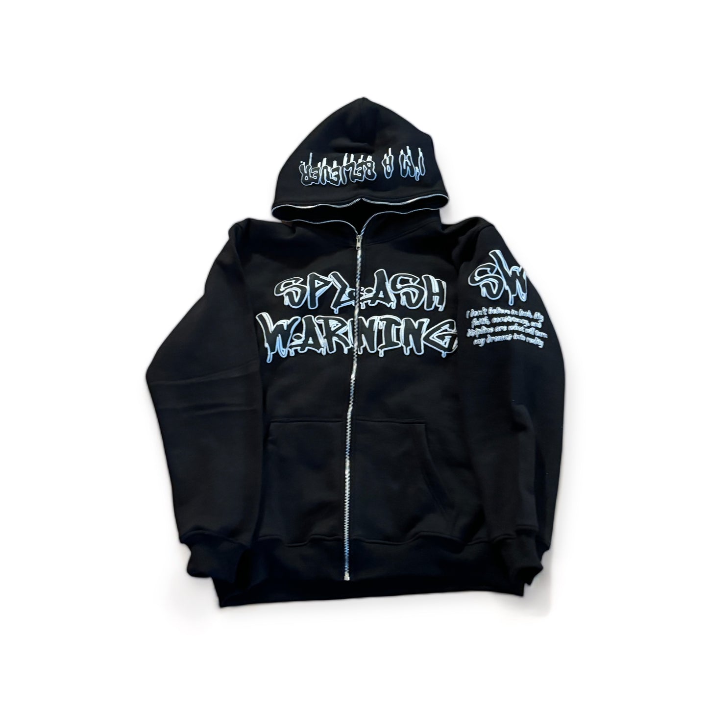 (Pre order)Black I’m a Believer Full Zip Hoodie