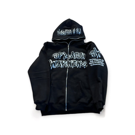 (Pre order)Black I’m a Believer Full Zip Hoodie